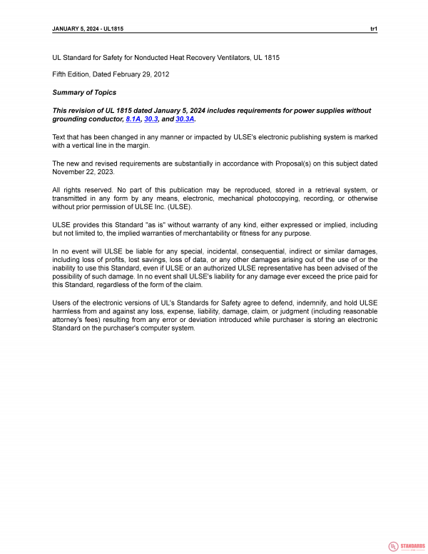 UL 1815 PDF UL 1815 PDF